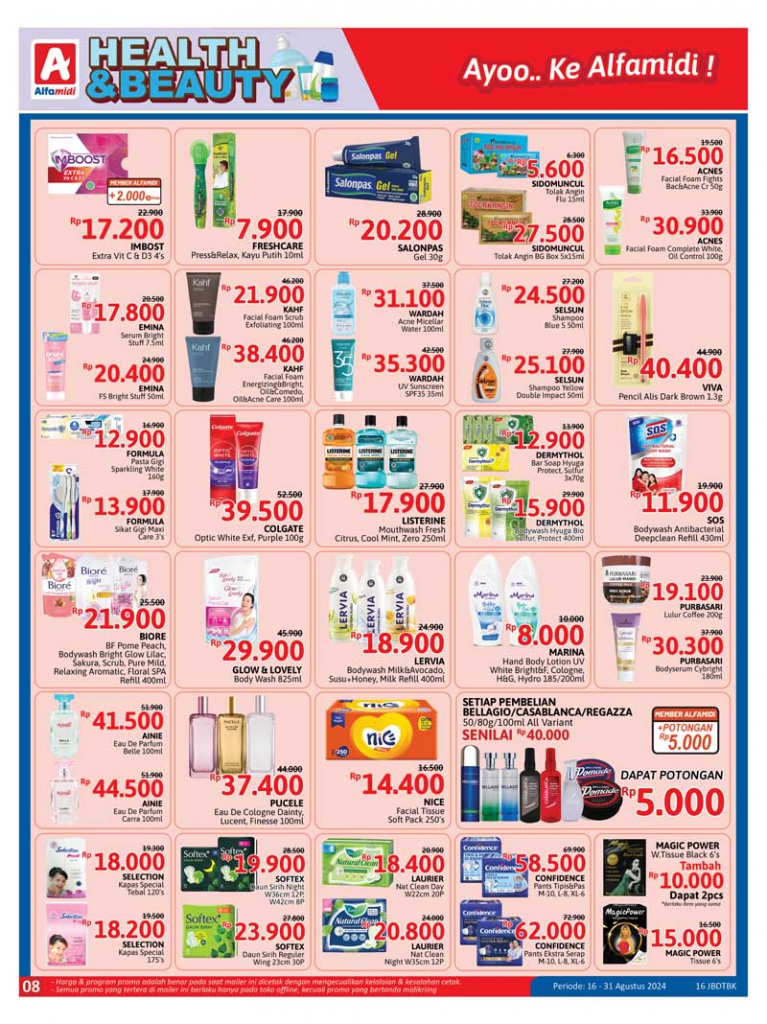 Katalog Promo Health & Beauty Alfamidi